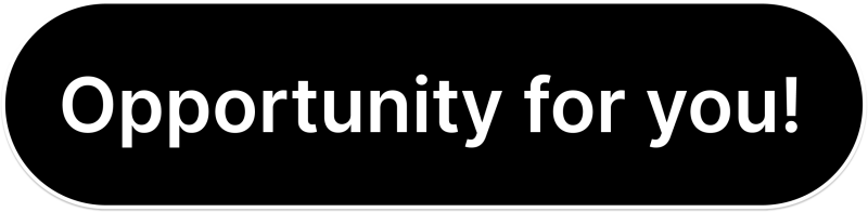 The image features a black rounded rectangle with the text "Opportunity for you!" in white.