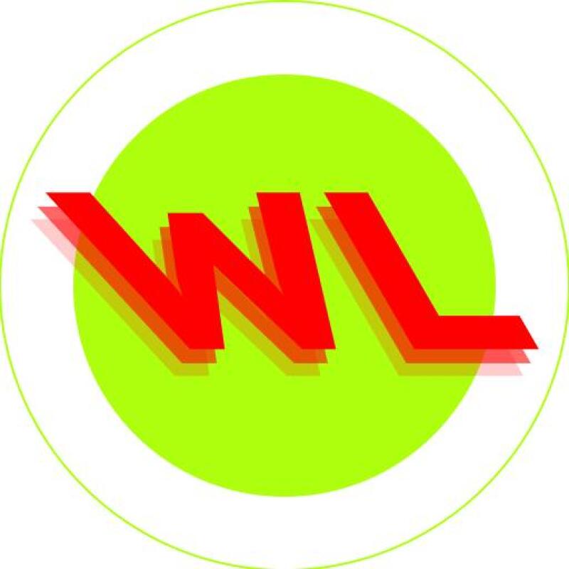 A logo with red letters 'WL' inside a green circle, surrounded by a white circle.