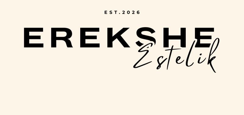 The image displays the text "EREKSHE Estelik" with "EST. 2026" above it in a smaller font, all in black against a light beige background.
